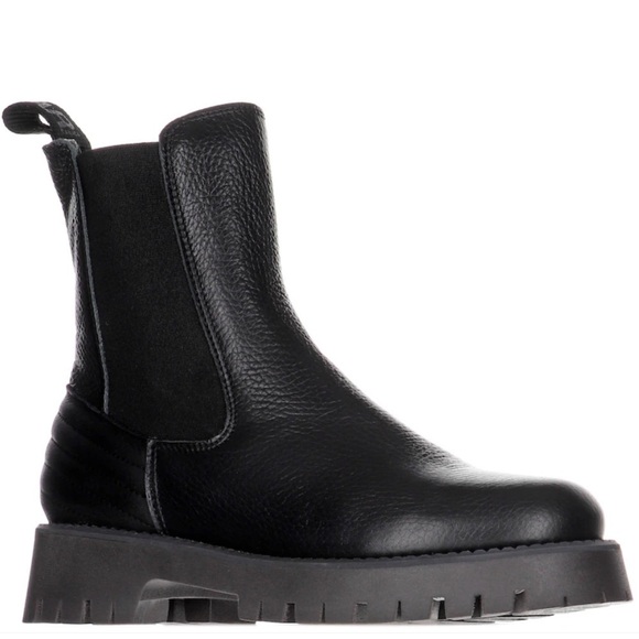 Pajar Nureia Chelsea Boots Black Pull On - Picture 1 of 7